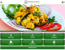 Tablet Screenshot of himalayanbistro.net